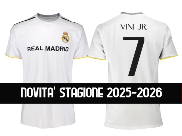 MAGLIA VINI JR Maglia Calcio Real Madrid 25-26- VINI JR - Image 1